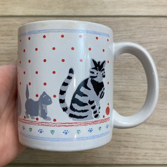 vintage Cat Mug - Picture 2 of 6